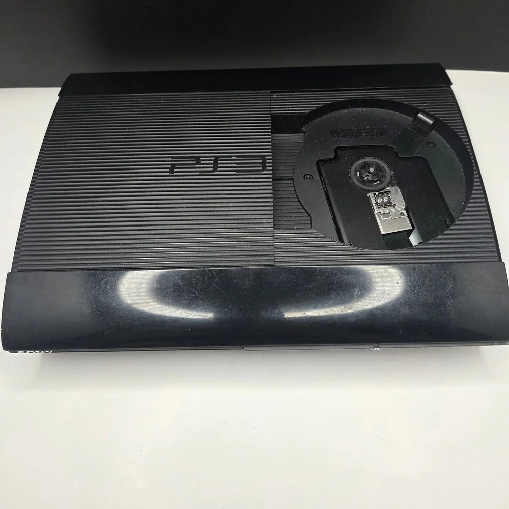 Sony PlayStation 3 PS3 Super Slim Console Black HDMI Power Cables Tested